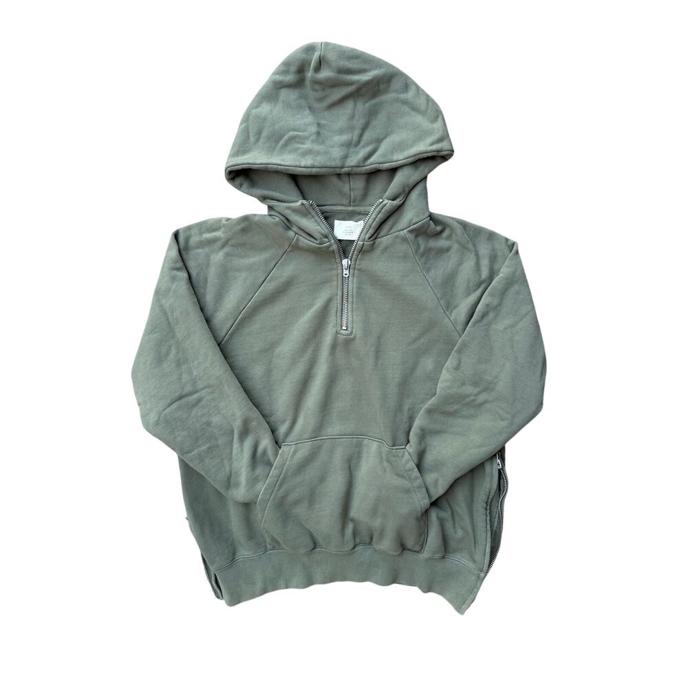Size M - Fear Of God olive green quarter zip 2017